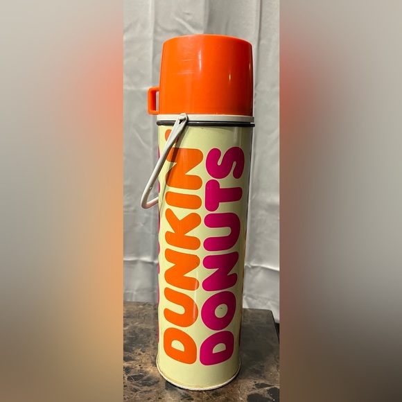 1980s Dunkin Donuts Thermos - Picture 2 of 7